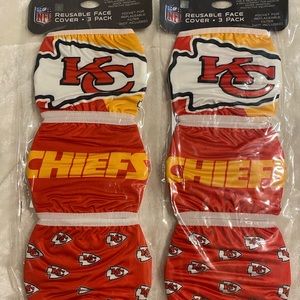 Kansas’s City Chiefs face masks